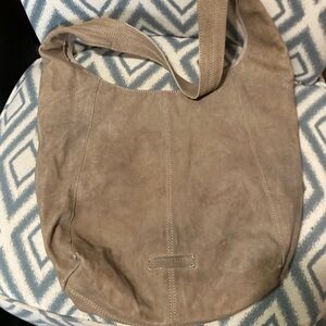 Lucky Brand Taupe Hobo Bag